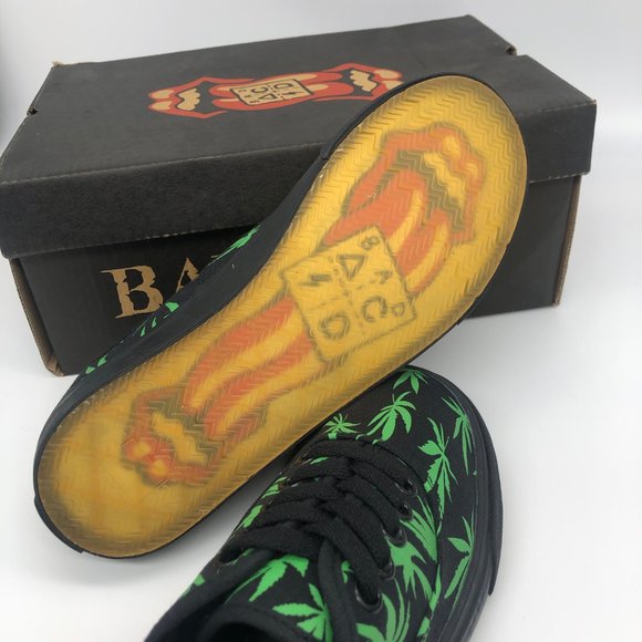 New UNIF x Bad Acid Leaf Sneakers - Size 7.5 - Picture 5 of 6
